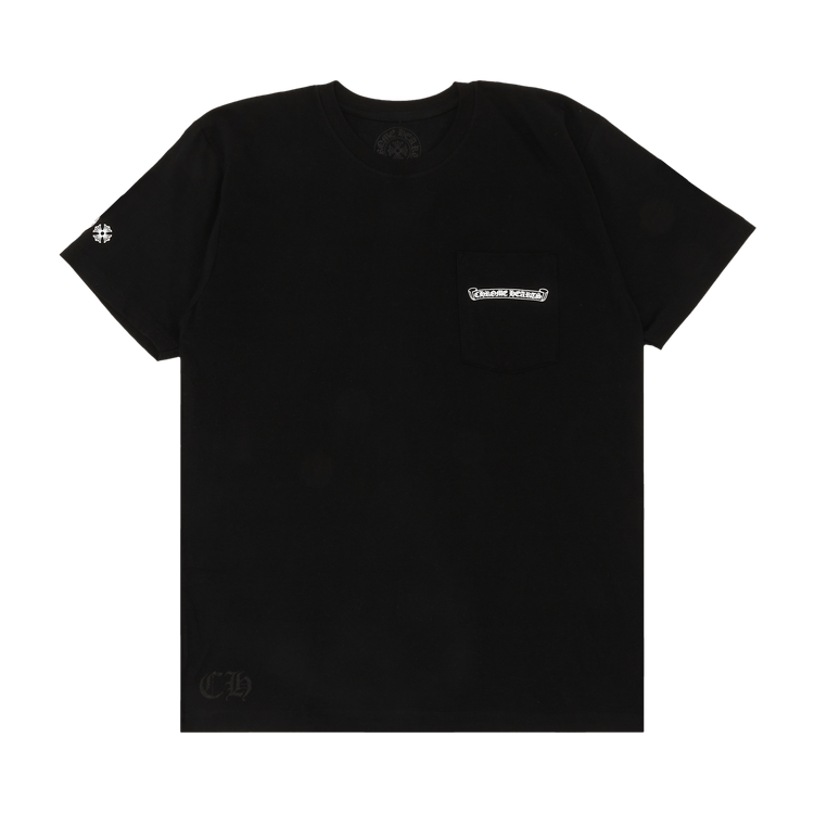 ★送料・関税込★Chrome Hearts★スクリプトTシャツ BLACK★ 1117276_00.png.png