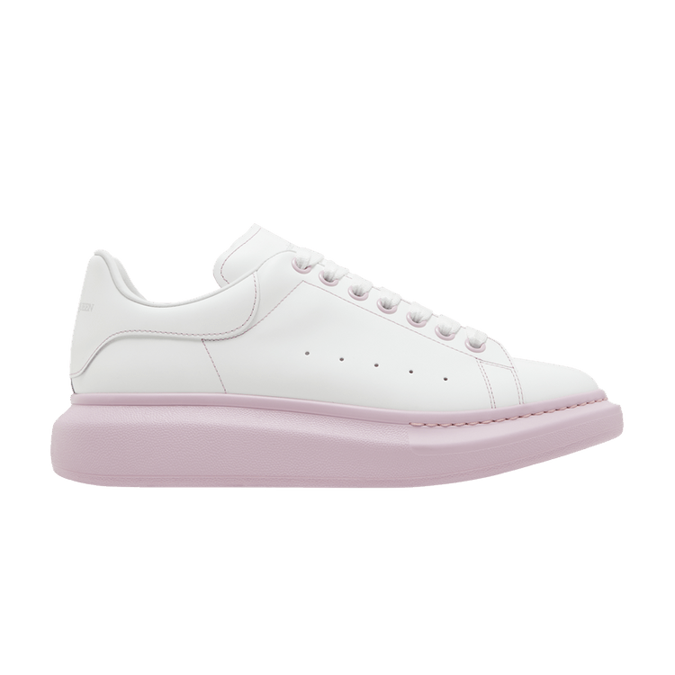 Alexander McQueen Oversized Sneaker White Ice Pink Alexander McQueen Culture Circle Culture Circle The Home Of Culture