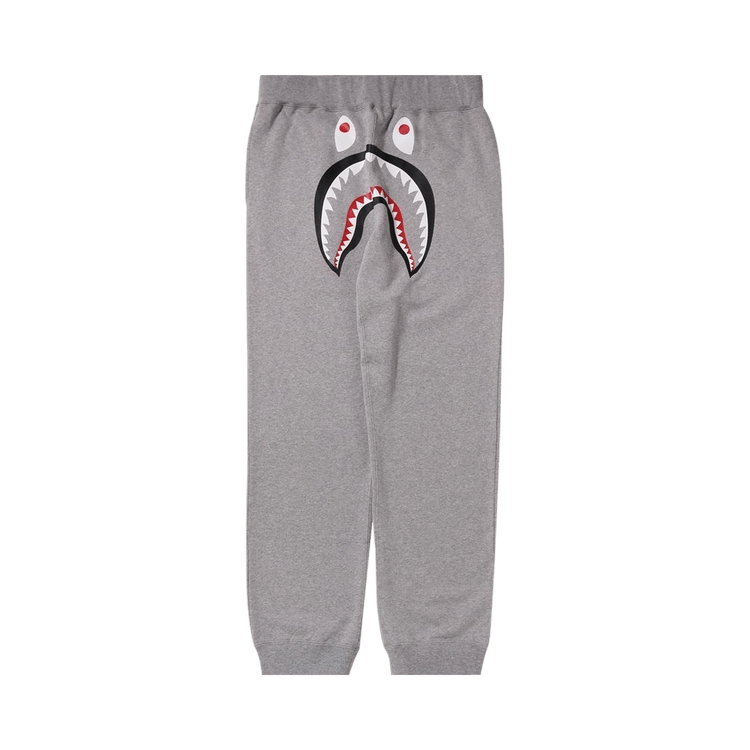 Bape discount sweatpants grey