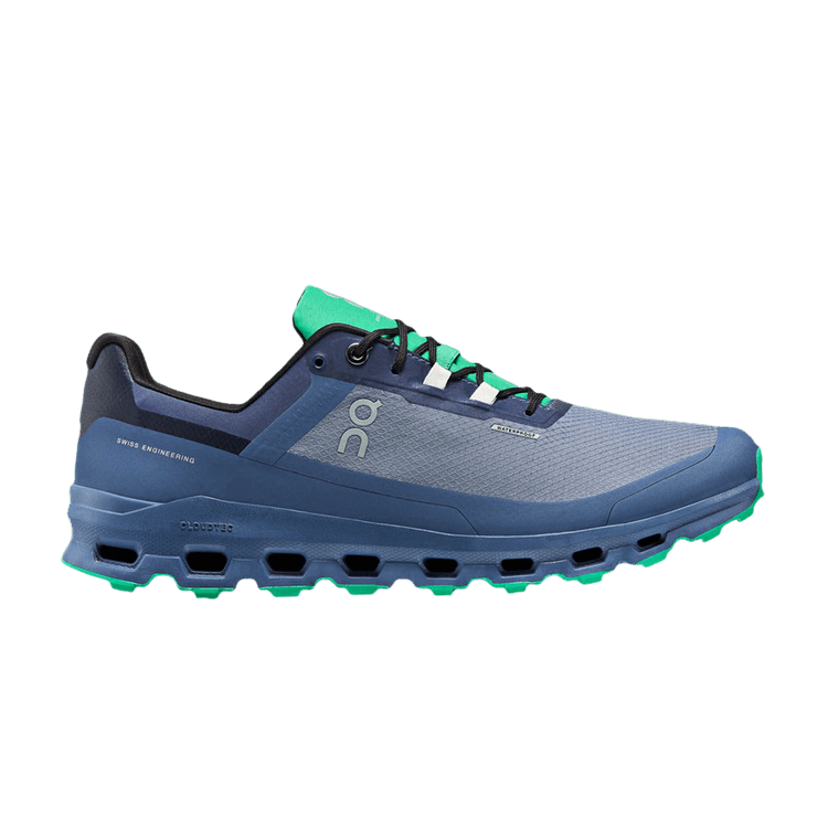 Size 10.5 Cloudvista Waterproof 'Metal Denim'