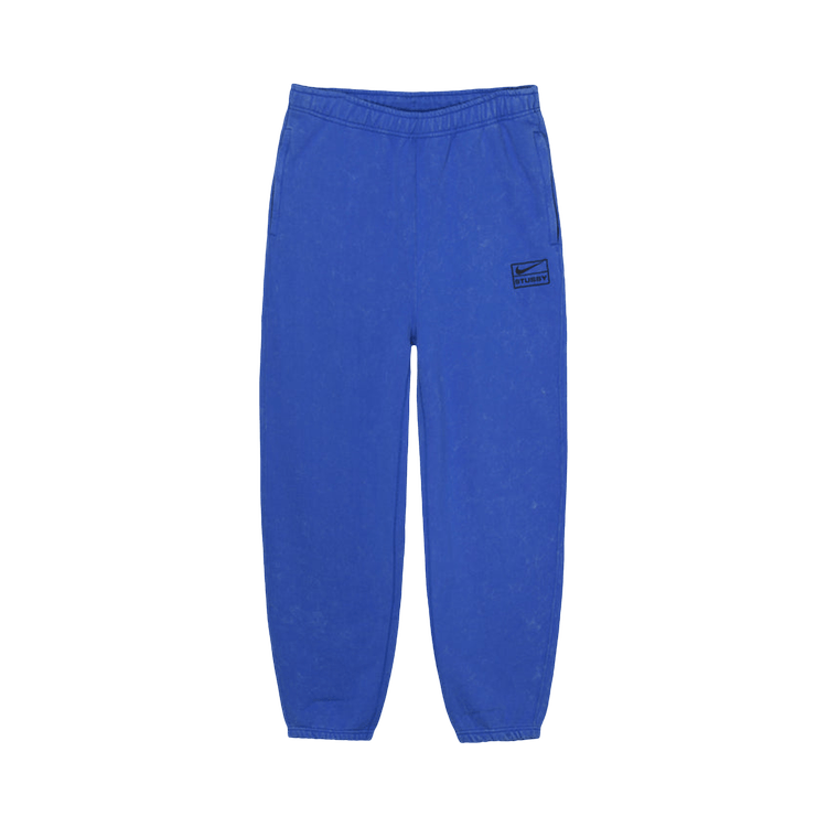 Buy Stussy x Nike Acid Wash Fleece Pant 'Blue' - DR4025480 BLUE | GOAT