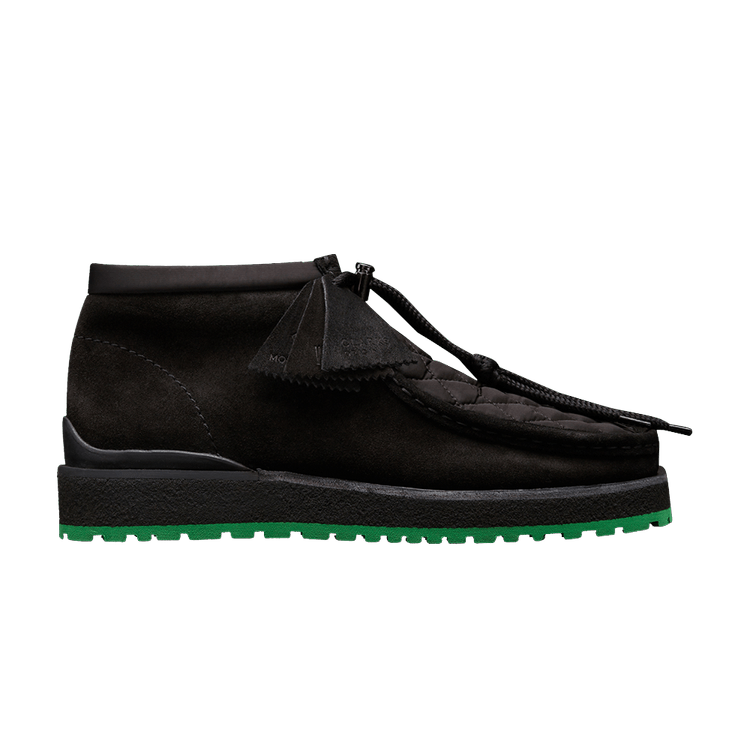 Clarks x Moncler Wallabee Suede 'Black'