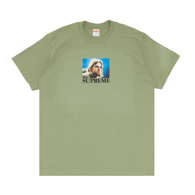 Buy Supreme Kurt Cobain Tee 'Light Olive' - SS23T44 LIGHT