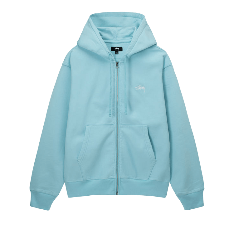 『Stussy』Stu Applique Hoodie★Blue★25SS★ Stüssy: Men's Applique Hoodie (Blue) | DSMNY E-SHOP