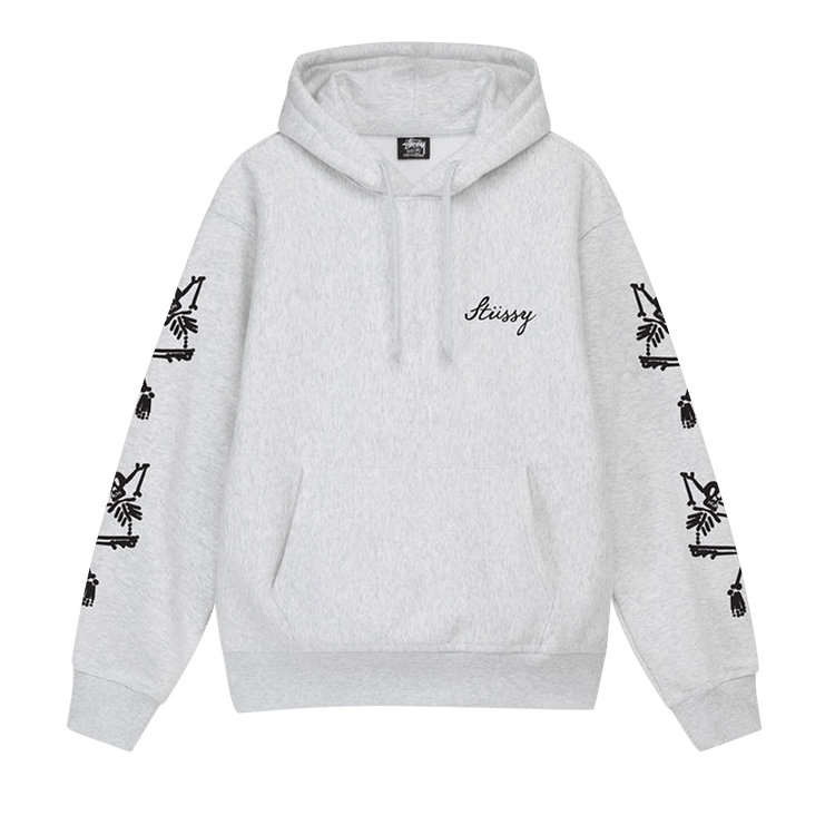 Stussy Paradise Lost Hoodie 'Ash Heather'