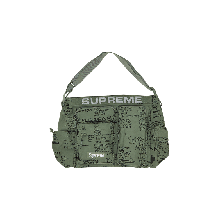 Buy Supreme Field Messenger Bag 'Olive Gonz' - SS23B13 OLIVE ...