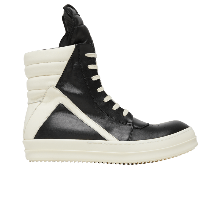 Buy Rick Owens Geobasket High 'Black Milk' - RU01B1894 LPO 9111