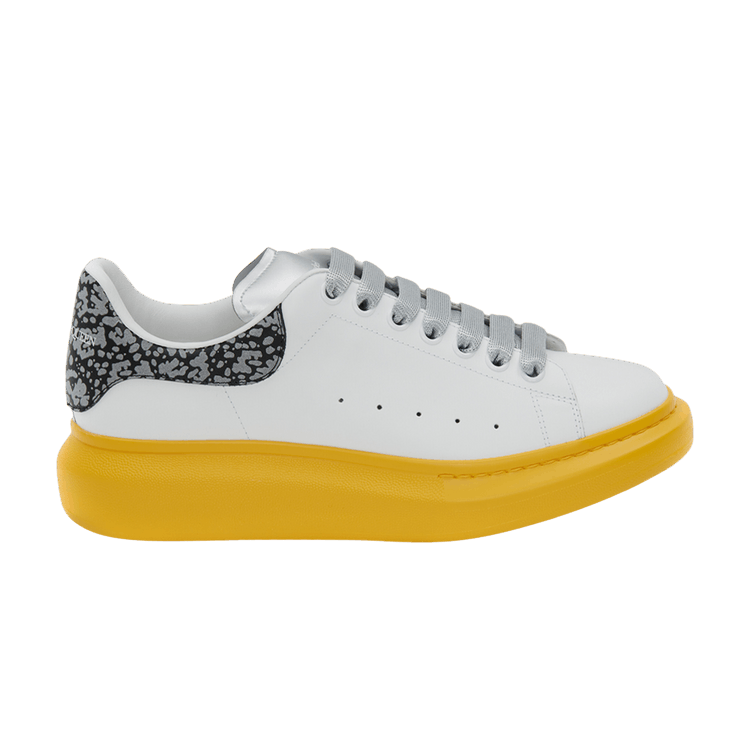 Alexander Mcqueen Oversized Sneaker White Pop Yellow Culture Circle