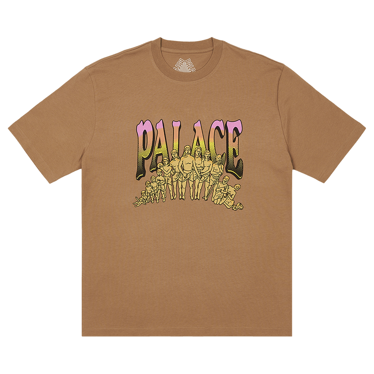 Palace From The Beginning To The End T-Shirt 'Mocha' | GOAT