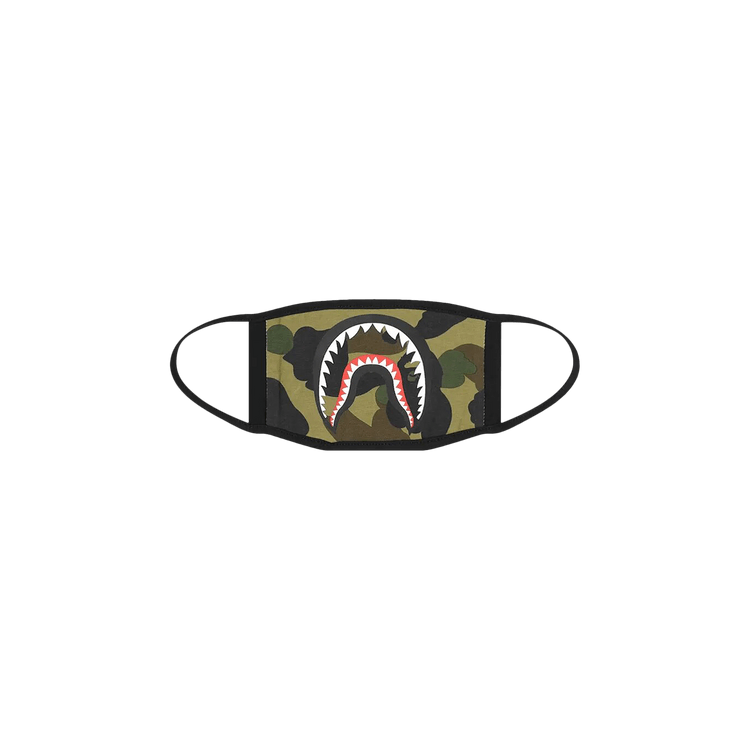 Buy BAPE 1st Camo Shark Mask 'Green' - 1H20 182 041 GREEN | GOAT