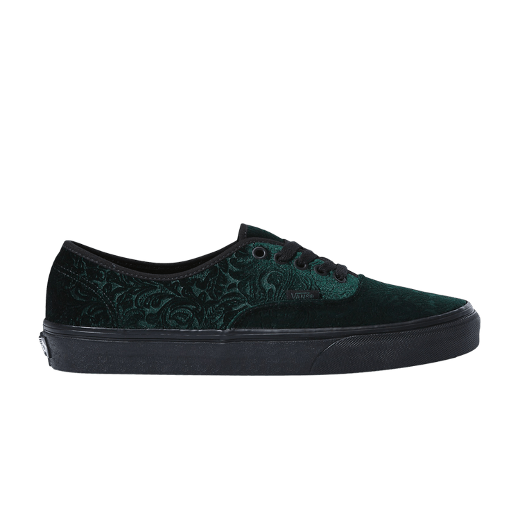 Authentic 'Velvet - Jungle Green Black'