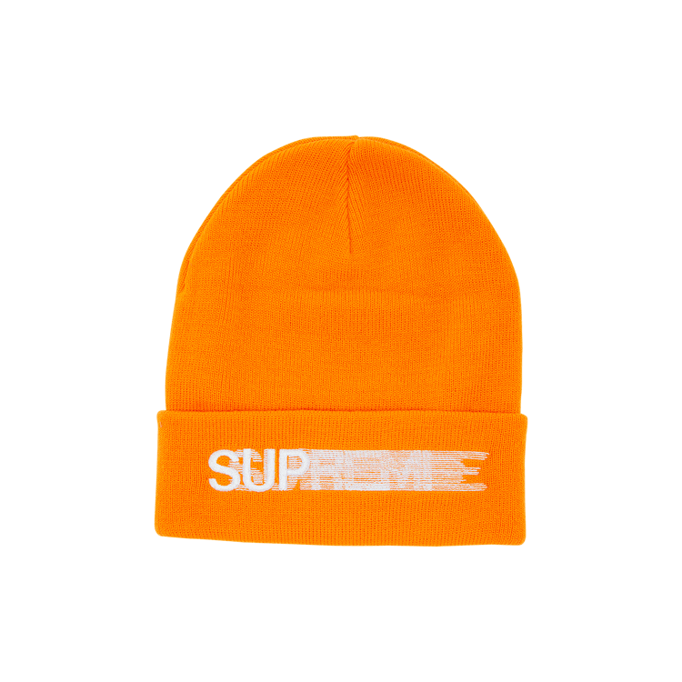 Supreme Motion Logo Beanie 'Orange'