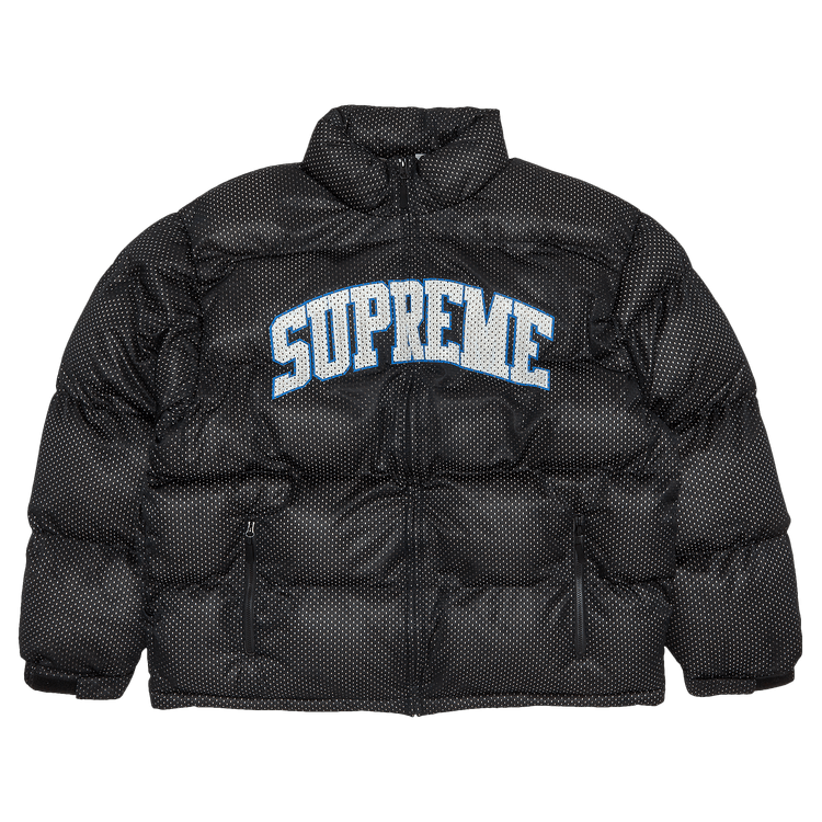Buy Supreme Mesh Jersey Puffer Jacket 'Black' - SS23J28 BLACK | GOAT UK