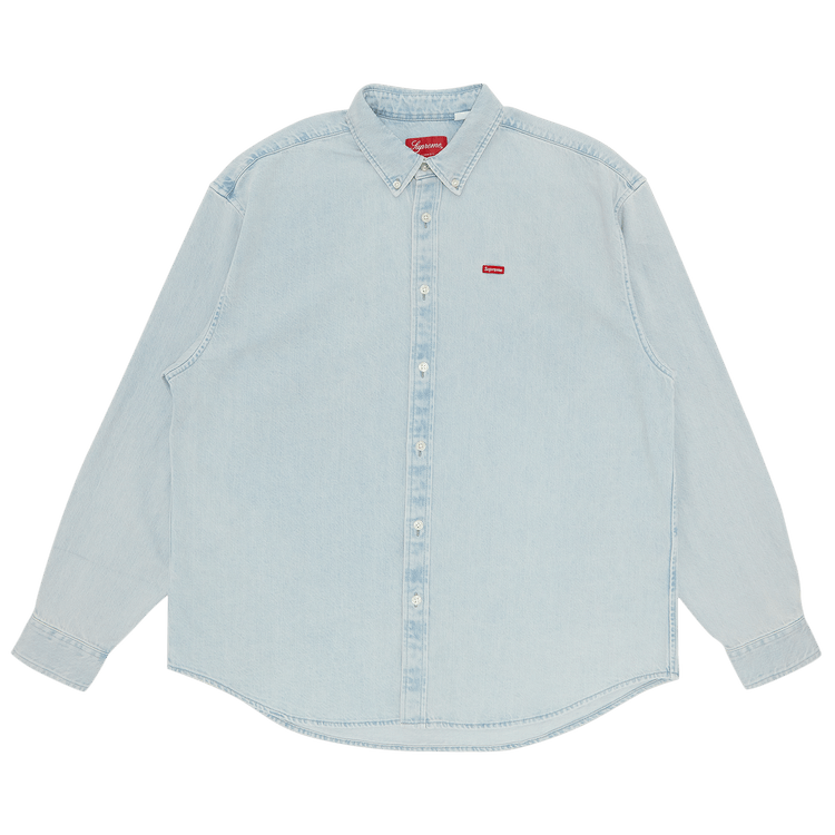 Buy Supreme Small Box Shirt 'Denim' - SS23S10 DENIM | GOAT CA