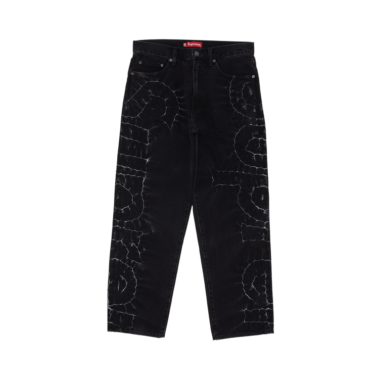 Buy Supreme Shibori Loose Fit Jean 'Black' - SS23P48 BLACK