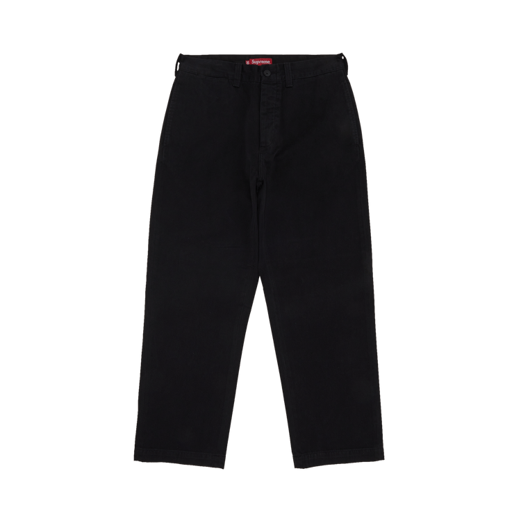 Buy Supreme Chino Pant 'Black' - SS23P15 BLACK | GOAT