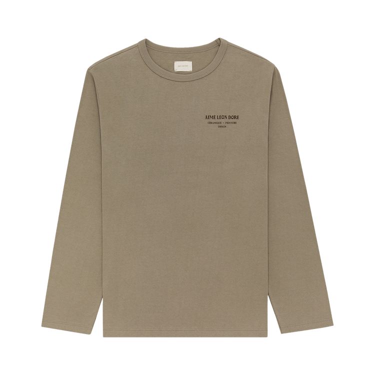Buy Aimé Leon Dore Long-Sleeve Artiste Tee 'Laurel Oak Buy Aimé Leon Dore Long-Sleeve Artiste Tee 'Laurel Oak