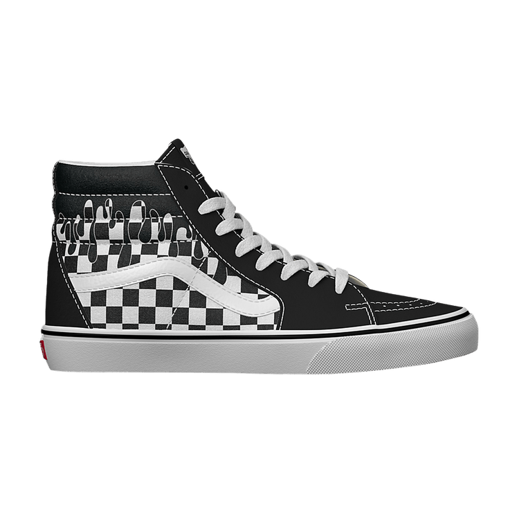 Sk8-Hi 'Paint Drip Checkerboard'