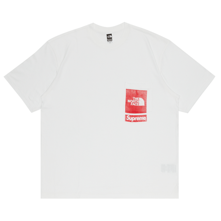 Buy Supreme x The North Face Printed Pocket Tee 'White' - SS23KN2