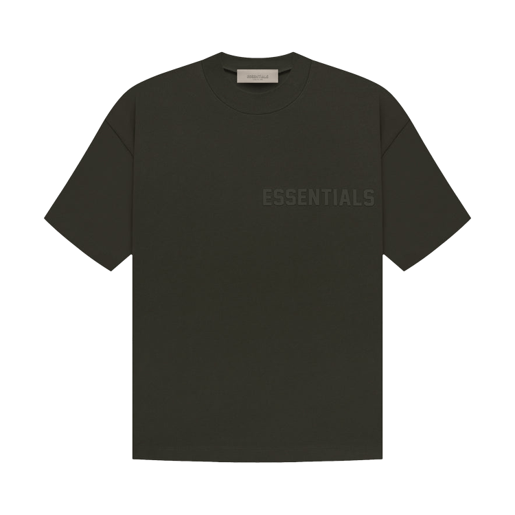 Buy Fear Of God Essentials Short Sleeve Tee Off Black 125bt222000f Goat 0115