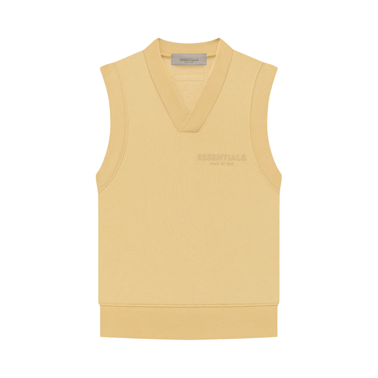 Buy Fear of God Essentials Pullover V-Neck Vest 'Light