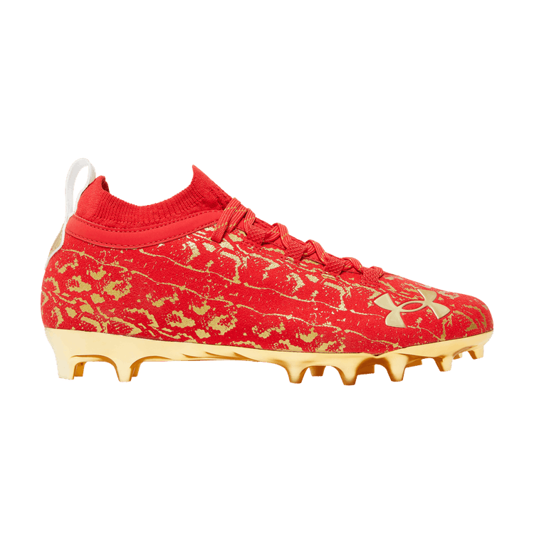 Under armour shop spotlight cleats red