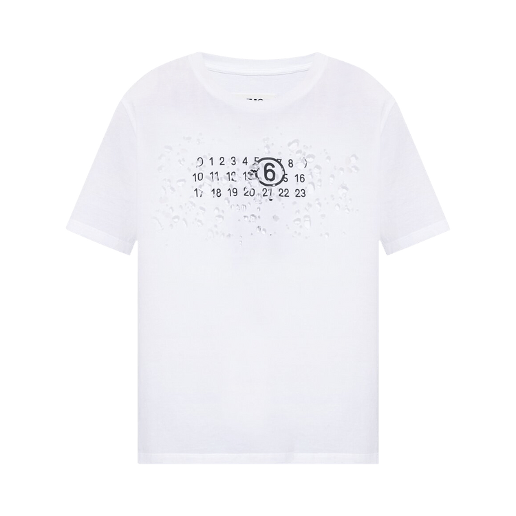 Buy MM6 Maison Margiela T-Shirt 'White' - S62GD0146 S23588 100 | GOAT