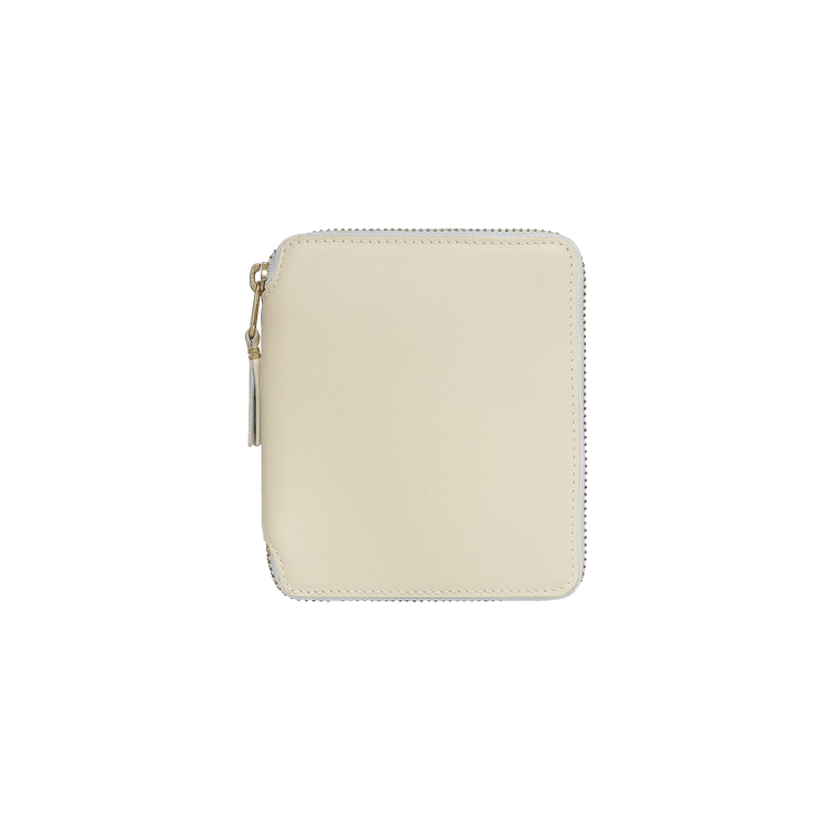折りたたみ財布 COMME des GARCONS PORTAFOGLIO CON ZIP (SA2100 OFFWHITE) Comme des Garçons Zipper Wallet – Museum Shop