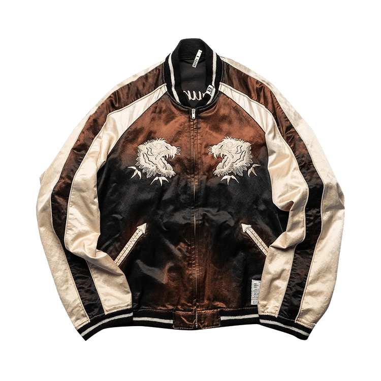 Buy Maison Mihara Yasuhiro Sukajan Souvenir Jacket 'Black