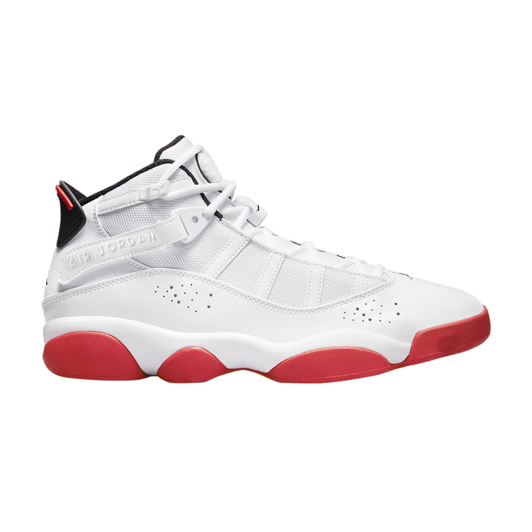 Air Jordan Grade School 6 Rings Gs 'White University Red' Sneakers main image 1