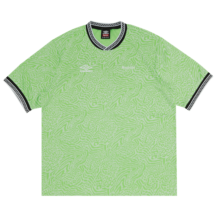 Buy Supreme x Umbro Jacquard Animal Print Soccer Jersey 'White' - SS23KN23  WHITE | GOAT