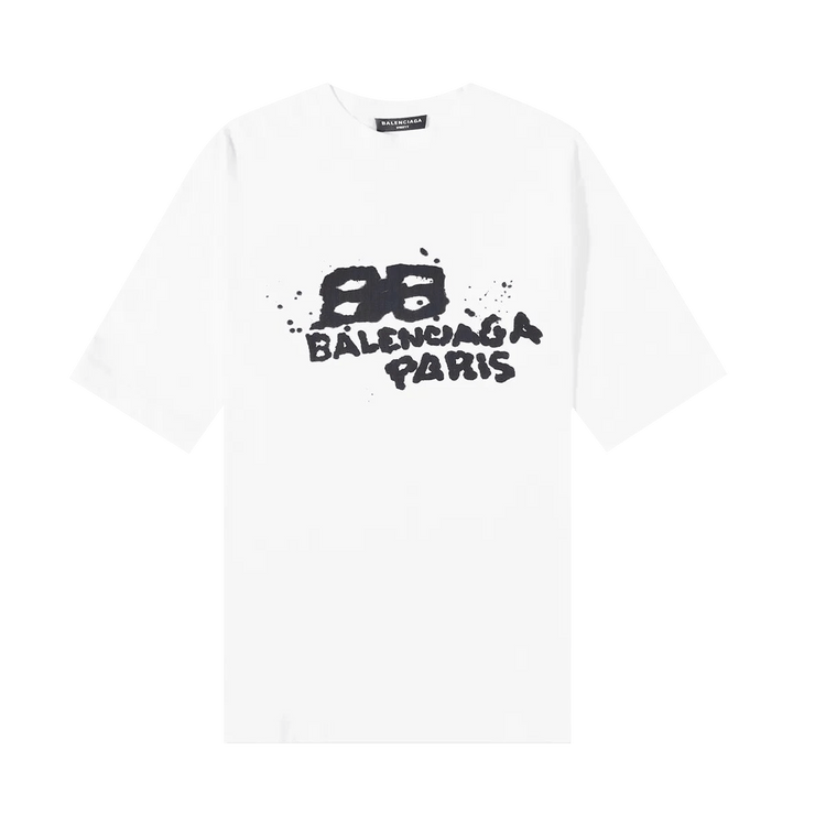 Buy Balenciaga Medium Fit T-Shirt 'White' - 612966 TNVN4