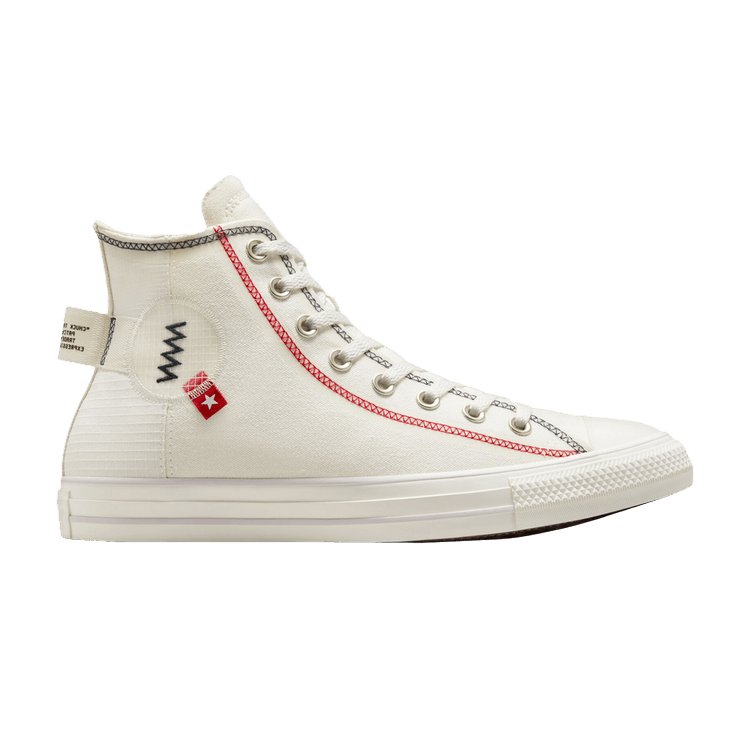 Chuck Taylor All Star High 'Logo Tag - Vintage White'