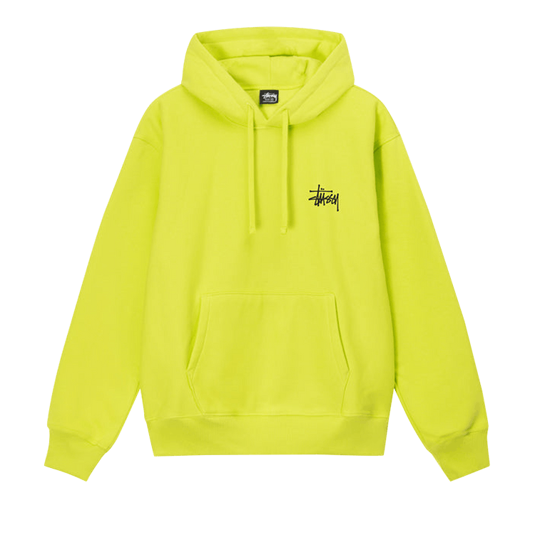 Buy Stussy Basic Hoodie 'Keylime' - 1924870UA KEYL | GOAT