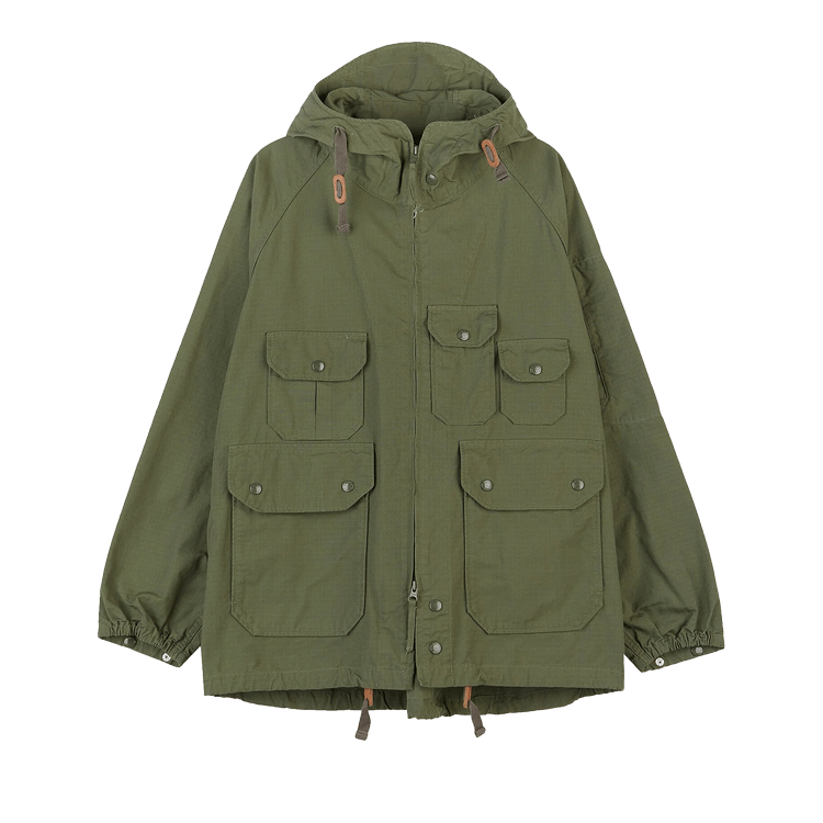 Buy Engineered Garments Ripstop Atlantic Parka 'Olive' - 22S1D010