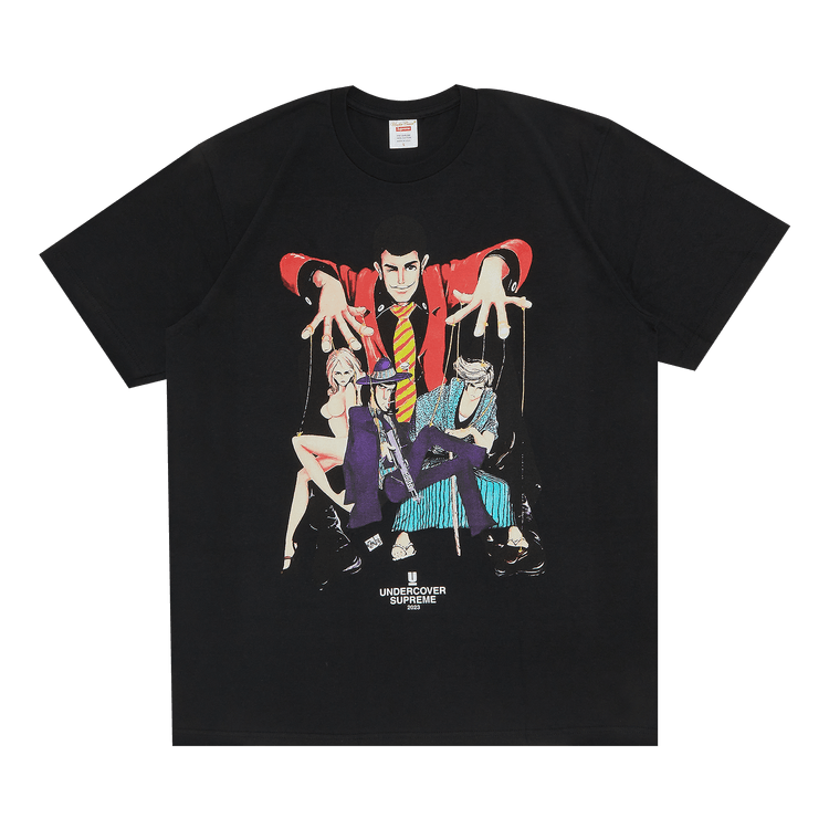 Buy Supreme x UNDERCOVER Lupin Tee 'Black' - SS23T9 BLACK