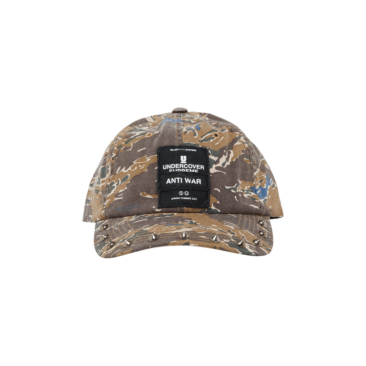 Supreme x UNDERCOVER Studded 6-Panel 'Brown Camo'