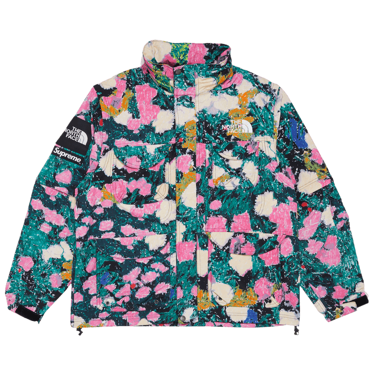 Supreme x The North Face Trekking Convertible Jacket 'Flowers'