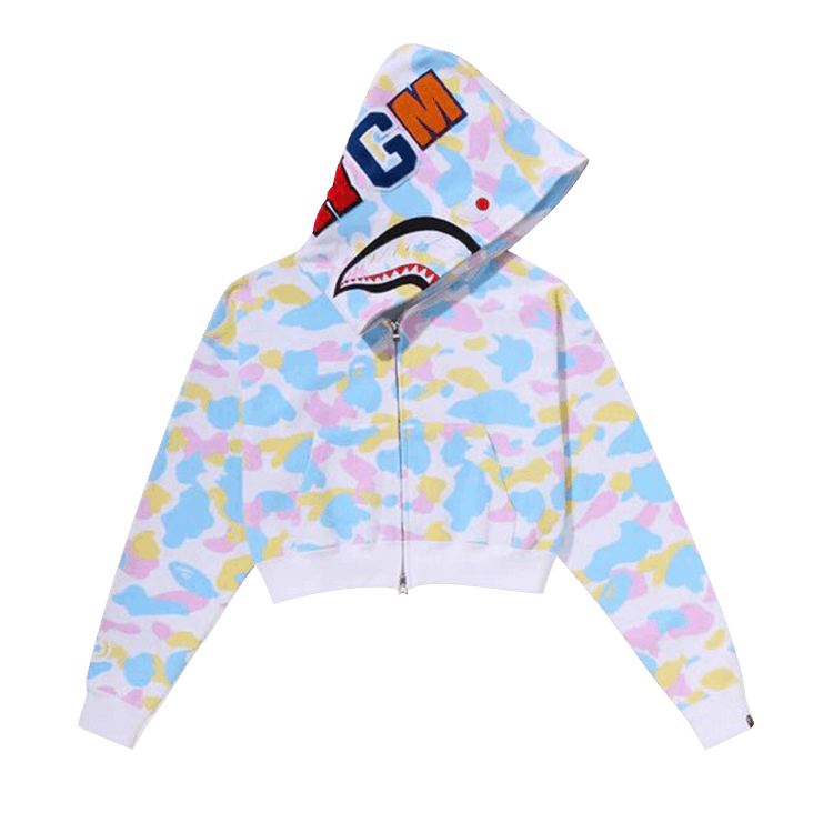 Rainbow sales bape hoodie