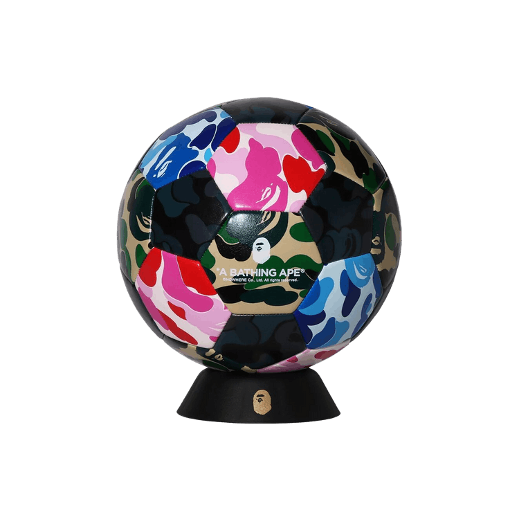 Buy BAPE ABC Camo Soccer Ball 'Multicolor' - 1I80 182 004