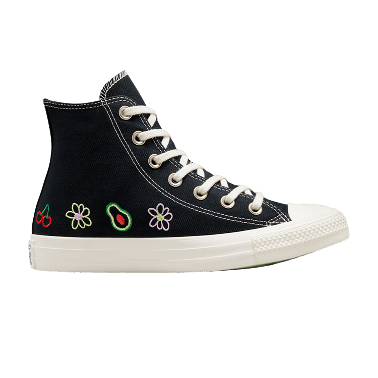 Chuck Taylor All Star High 'Festival Embroidered Fruits & Florals'