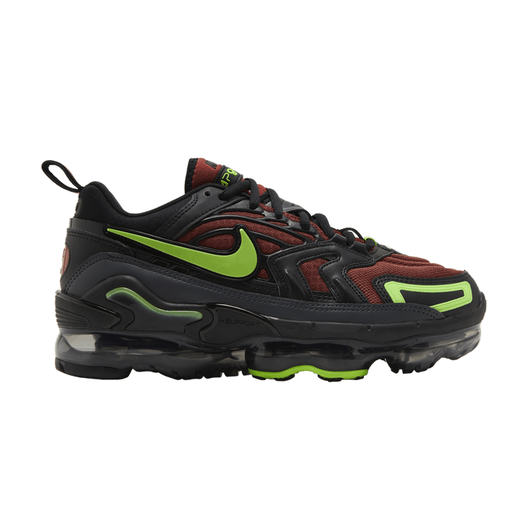 Vapormax 219 black arpeggiating and red