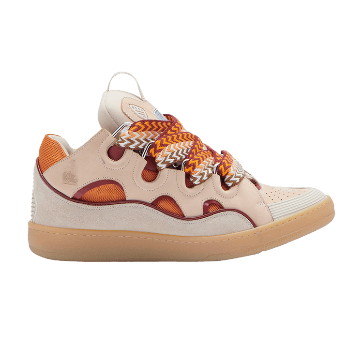 Size 10.0 Lanvin Curb Sneakers 'Pale Pink Mango'