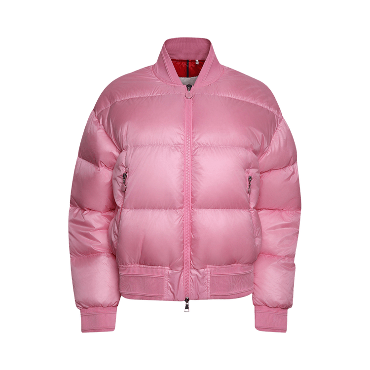 ジャケット・アウター BLUMARINE MINKFAR JEWELD PADDEDVEST PINK 1189280_00.png.png