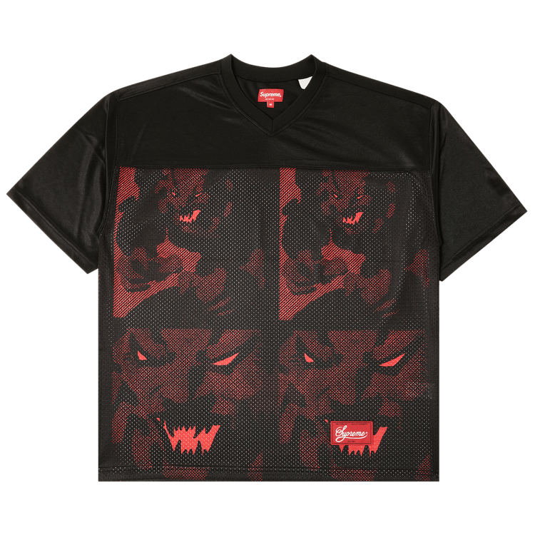 Buy Supreme Ronin Football Jersey 'Black' - SS23KN73 BLACK | GOAT