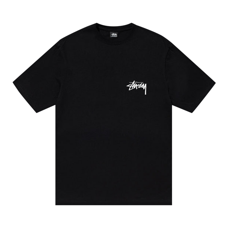 【本物保証 /関税・送料無料】Stussy Plush Tee Buy Stussy Plush Tee 'Black' - 1904927 BLAC | GOAT