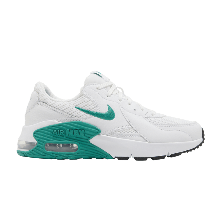 nike air max excee white green