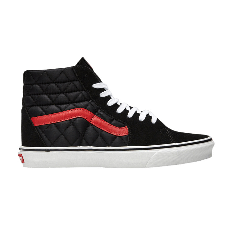 Sk8-Hi 'Quilted - Black Red'