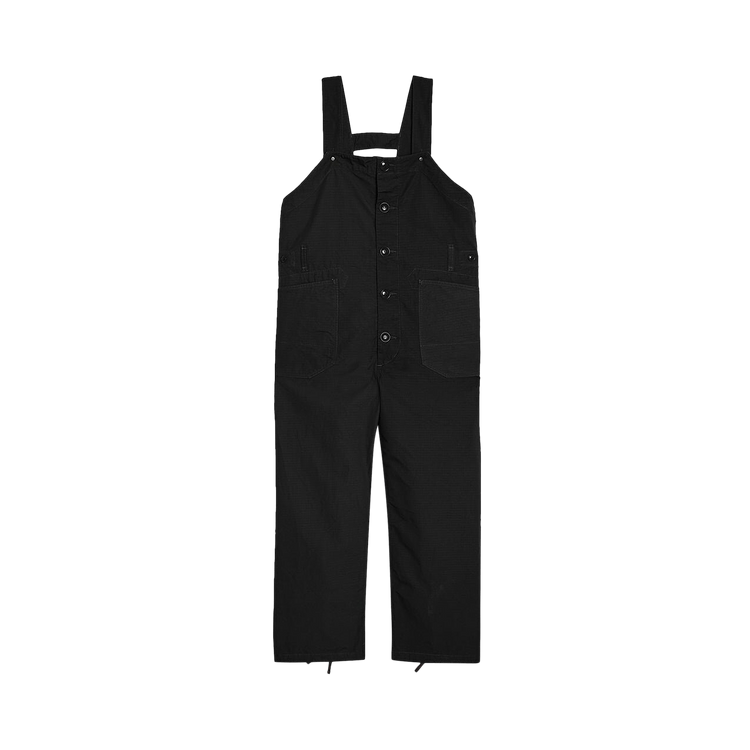 Buy Engineered Garments 6.5oz Flat Twill Overalls 'Black