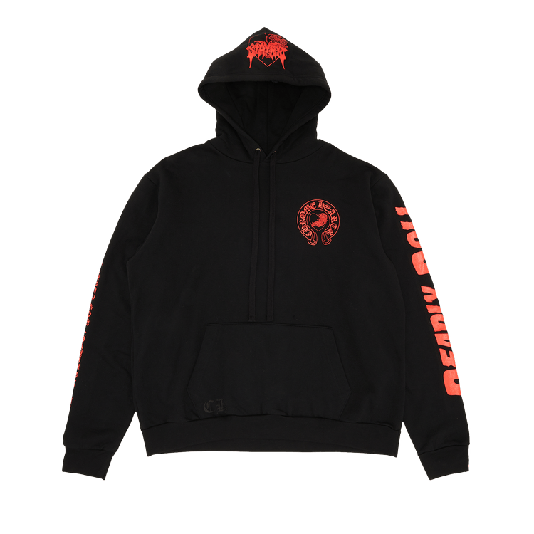 Buy Chrome Hearts x Deadly Doll Online Exclusive Hoodie 'Black/Red 